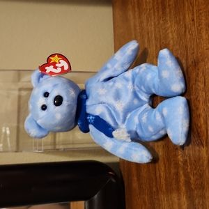 TY Beanie Baby-1999 Holiday Teddie